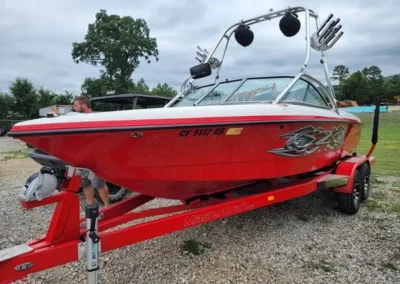 marine audio installed on a boat